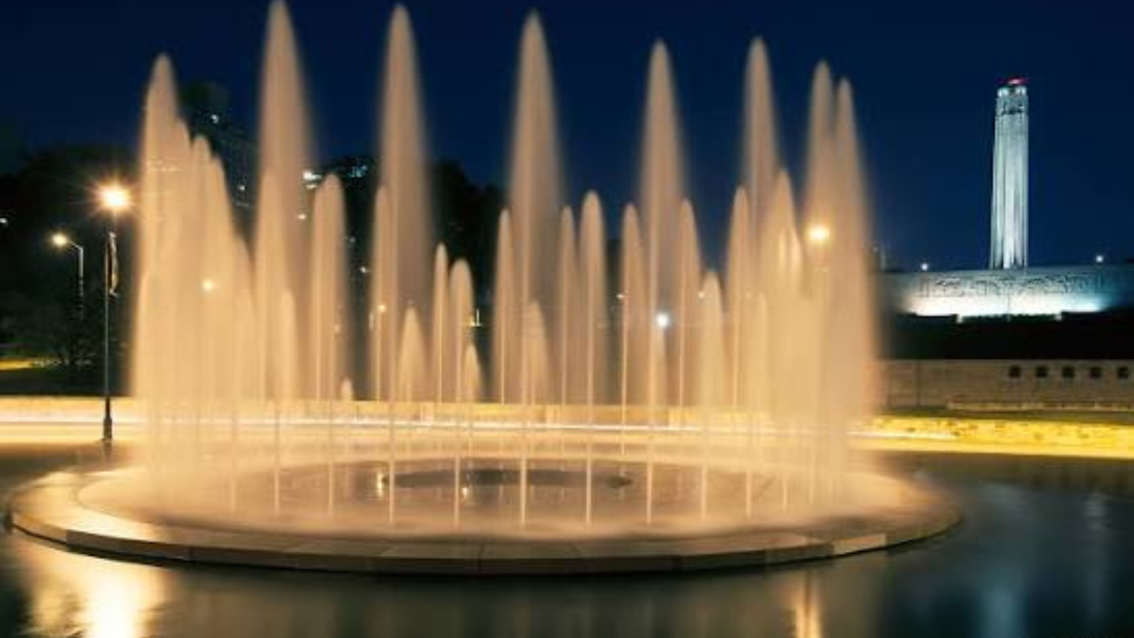 Dancing Fountain at Alpha Tower