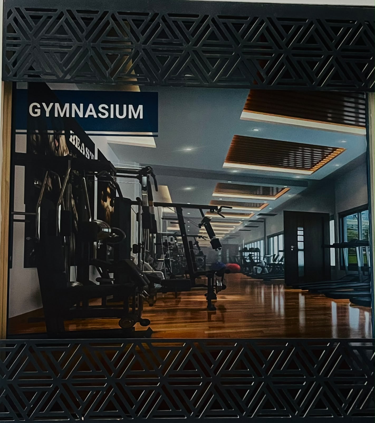 Gymnasium at Alpha Tower