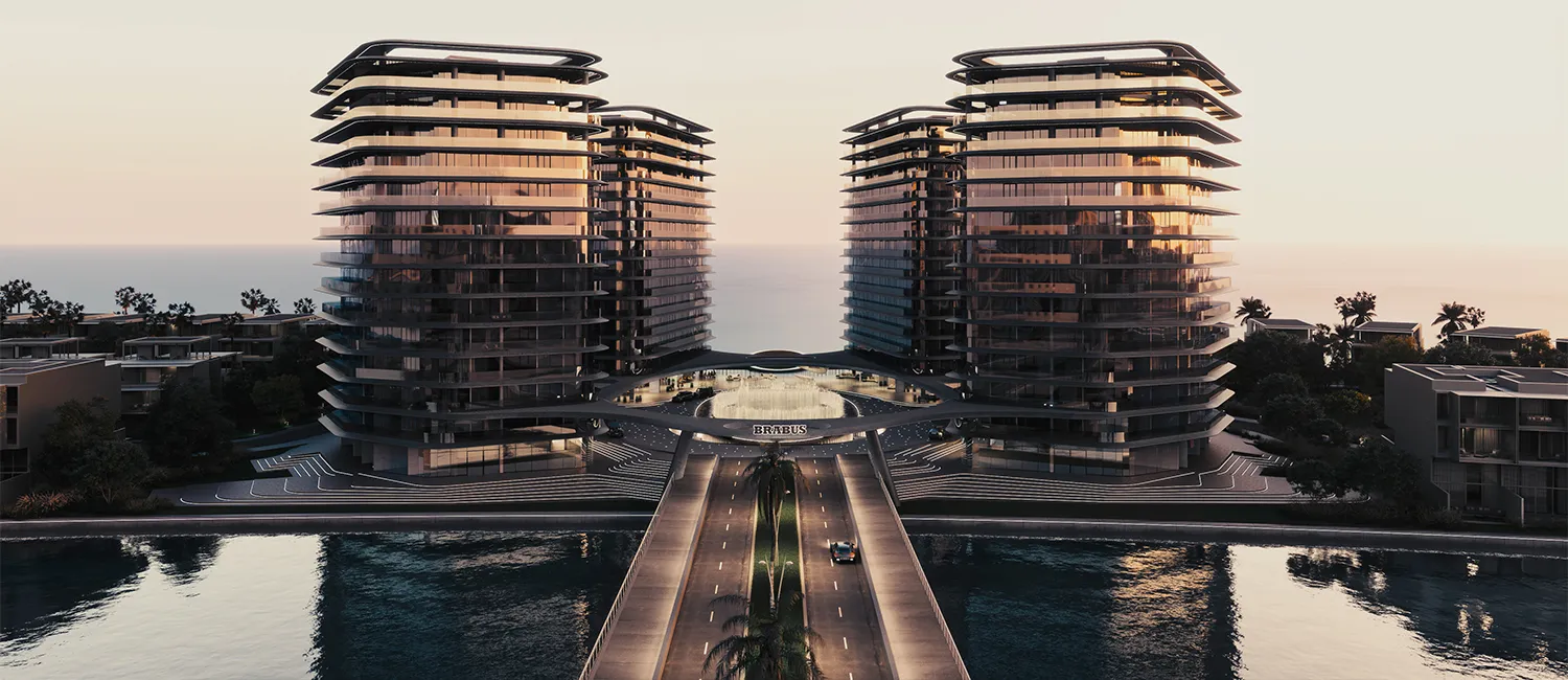 Brabus Island Tower Render