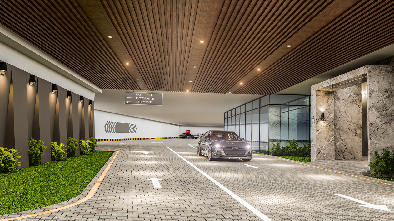 Luxury drop-off at Ocean Gardens